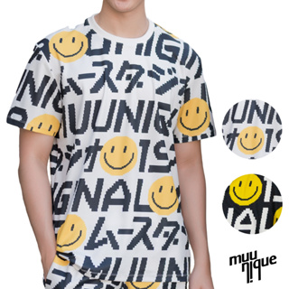 MUUNIQUE JP.T-shirt เสื้อยืด รุ่น Smile MNQ