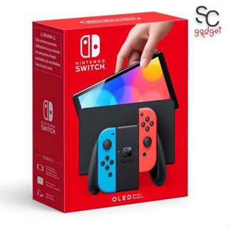 Nintendo Switch OLED CONSOLE Set เครื่องเกมคอนโซล NINTENDO SWITCH OLED  (ประกันศูนย์ไทย 1)