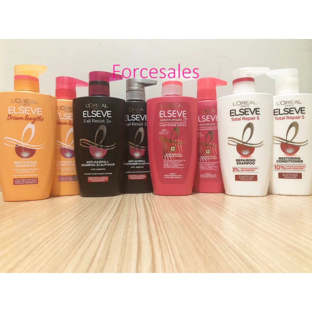L'Oreal Elseve ลอรีอัล ปารีส เอลแซฟ 375/400/410 มล.