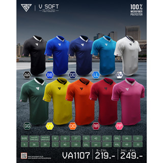 VERSUS-VA1107-มี10สี/S-2XL  เสื้อกีฬา ชุดกีฬา  ชุดฟุตบอล เสื้อฟุตบอล