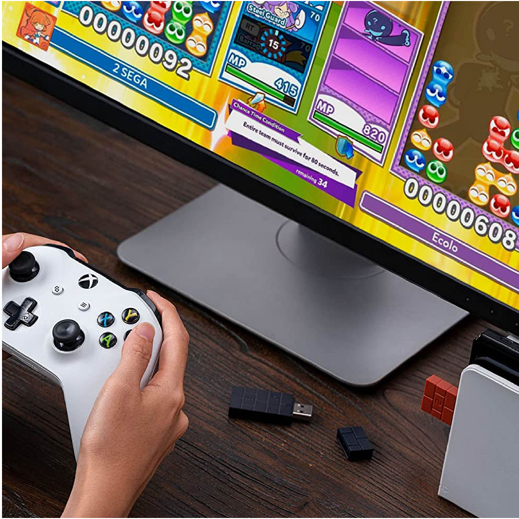 8BITDO USB Wireless Adapter 2 For PS5/PS4/Nintendo Switch/PC/Mac [ของแท้] [มือ1]