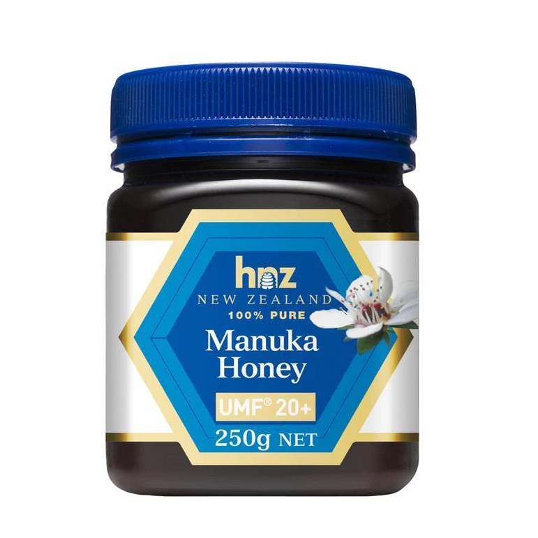 (ผลิตในประเทศนิวซีแลนด์) น้ำผึ้งมานูก้า ยูเอ็มเอ็ฟ 10 - 20+ ขนาด 250 กรัม HNZ Manuka Honey UMF 10 - 20+ 250 G
