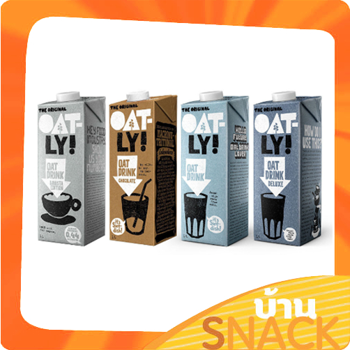 Oatly Oat Drink  โอ๊ตลี่ นมข้าวโอ๊ต 250ml และ 1lt  Barista บาริสต้า Goodmate Oatside So Good