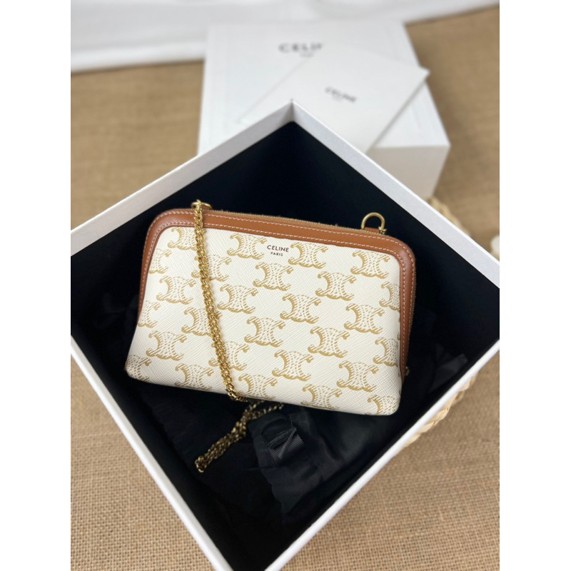 celine clutch with chain