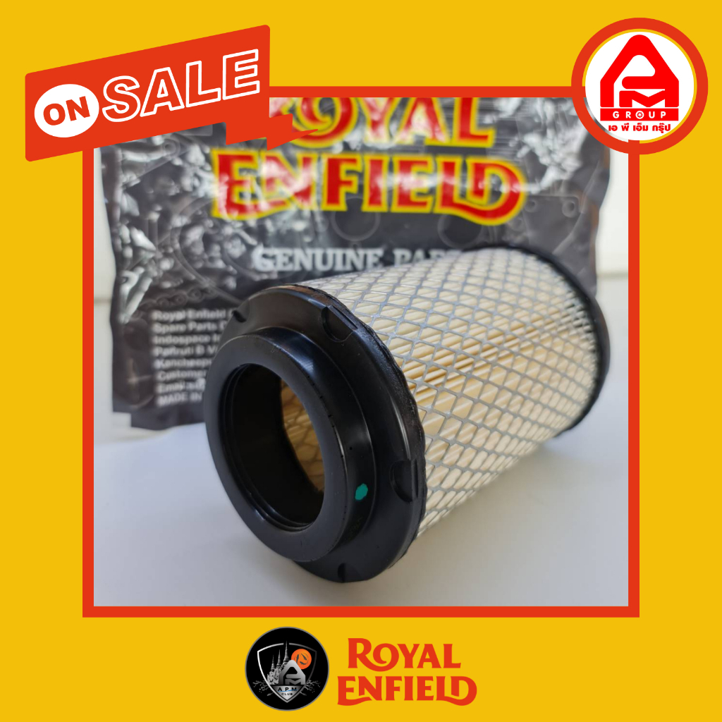 กรองอากาศ แท้ รุ่น Himalayan410/Scram411 Royal Enfield