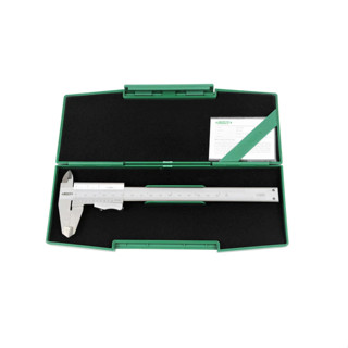 เวอร์เนียแบบมีที่จับนิ้วหัวแม่มือ(Vernier Caliper With Thumb Clamp)INSIZE รุ่น1223-150 ระยะ 0-150mm/0-6"(**สินค้าใหม่**)