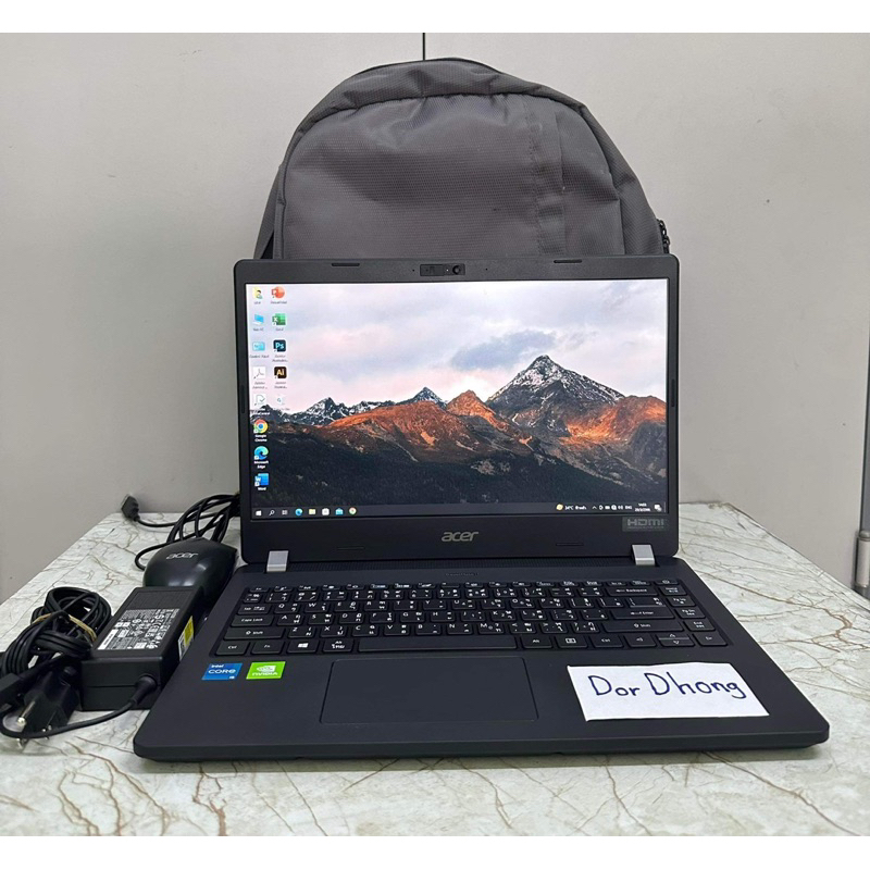 โน๊ตบุ๊ค Acer TravelMate TMP214-53G-56SC i5-Gen11