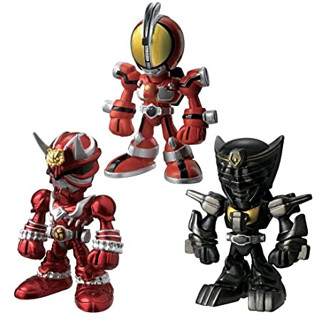 Bandai : Card Warrior Kamen Riders - Explosion Flame Warriors - 3Warriors+1Card - งานแท้ มือ1 ไม่แกะ