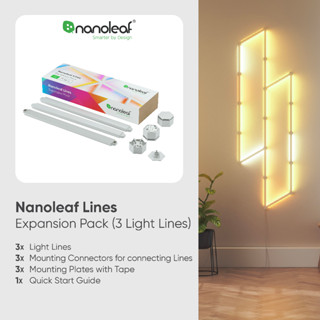 Nanoleaf ชุดต่อขยาย Lines Expansion (3 Packs) | NL59-E-0001LW-3PK