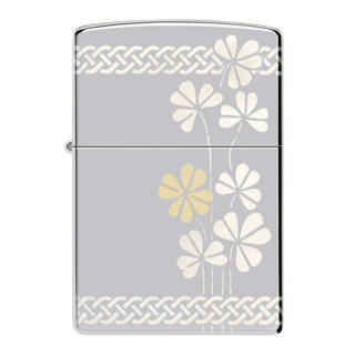 Zippo ไฟแช็กรุ่น 48586 Clover Design ของแท้ รับประกันตลอดชีวิต นำเข้าและจำหน่ายโดยตัวแทนจำหน่าย