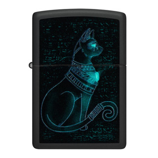 Zippo ไฟแช็กรุ่น 48582 Spiritual Cat Design ของแท้ รับประกันตลอดชีวิต นำเข้าและจำหน่ายโดยตัวแทนจำหน่าย