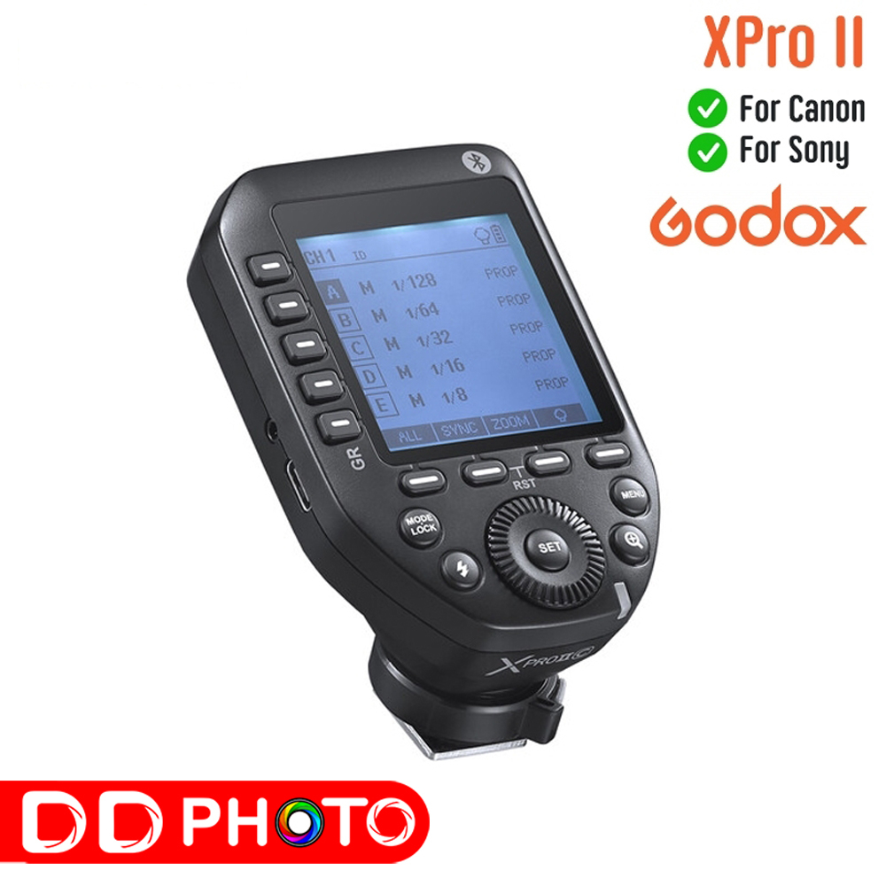 Godox  XPro II TTL Wireless Flash Trigger Transmitter ทริกเกอร์ for Canon Sony m4/3 nikon รับประกันศ