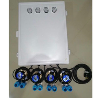 Timer ตั้งเวลาเปิด-ปิดน้ำแบบ​ 4​ โซน​ ไฟเข้า​ 220v​ ไฟออกไปที่วาล์ว​ 12v​ DC