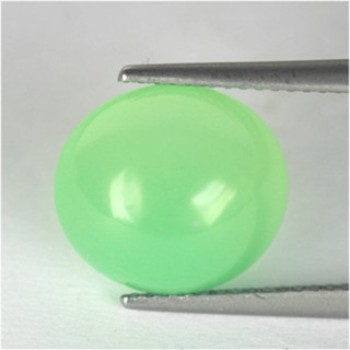 พลอยหลังเบี้ยคริสโซเพลส (Chrysoprase) นน6.90กะรัต