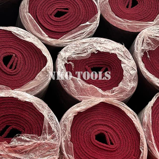 ม้วนใยขัดสก๊อตไบร์ท ใยขัดสังเคราะห์ สีเขียว สีแดง 4นิ้ว×10เมตร สำหรับงานขัดเงา ขัดทำความสะอาด