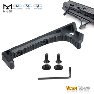 กริ๊ปมือหน้า Keymod MLOK CNC M-Lock ใช้ได้กับชุดหน้าระบบราง M-Lock