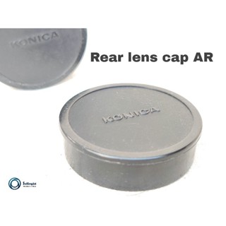 ฝาปิดท้ายเลนส์ ยี่ห้อ KONICA rear lens cap AR  mount  Genuine