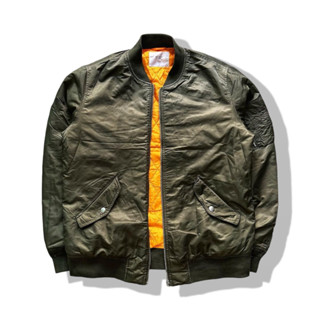 Browny Vintage Bomber Flight Jacket รอบอก 44”