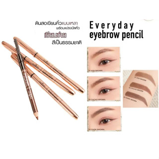 ODBO Everyday Eyebrow Pencil 0.3g.โอดีบีโอ เอเวอรี่เดย์ อายบราว เพ็นซิล OD758