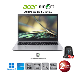 Acer Aspire A315-59-54S1 (NXK6TST004) i5-1235U/8GB/512GB SSD/Intel Iris Xe Graphics/15.6" FHD/Win11 Home/Pure Silver