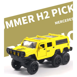 Lepton 1:43 MINI JEEP Diecast Miniatur โมบิล Mainan Jeep Pickup Polisi Offroad