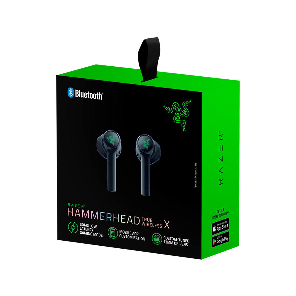หูฟังไร้สาย Razer Gaming Hammerhead True Wireless X