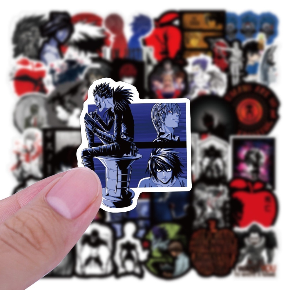 พร้อมส่ง Death Note เดธโน้ต 夜神月 Sticker สาวกระต่าย สติกเกอร์กันน้ำรูปแบบที่แตกต่างกัน 50ชิ้น