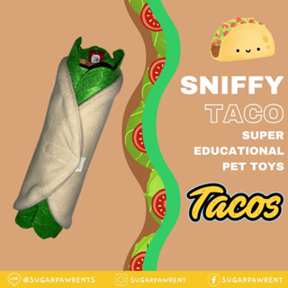 sugarpawrent TACO wrap แผ่นดมซ่อนขนม