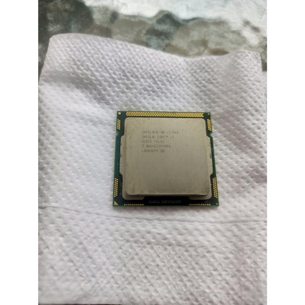 CPU Intel core i3-540 Socket 1156 (3.06Ghz)