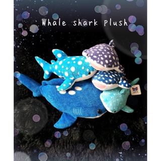 Whale shark plush 🌊 ฉลามวาฬ 🦈ตุ๊กตาปลาฉลาม ปลาวาฬ