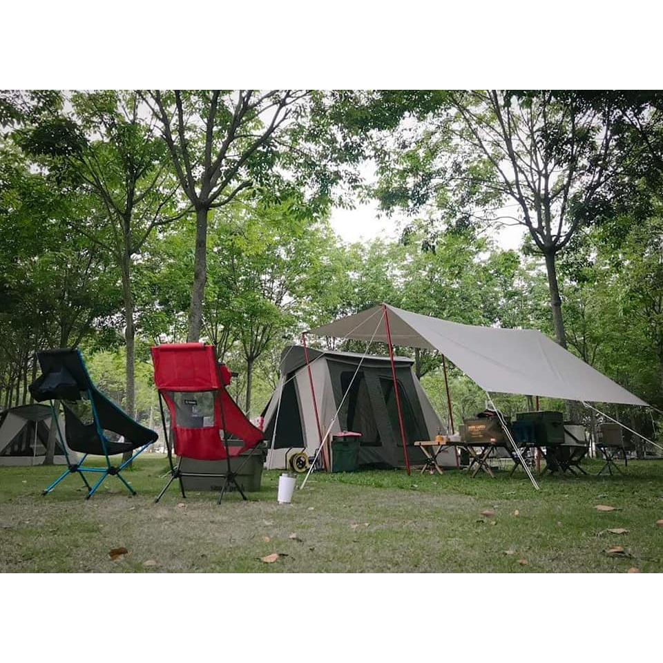 ฟลายชีท TARP TN 3x4 ผืนผ้า ผ้าระบายอากาศ กันน้ำ100%