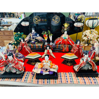 Hina Matsuri ตุ๊กตาญี่ปุ่น เทศกาลฮินะมัตสึริ เทศกาลวันเด็กผู้หญิงของญี่ปุ่น สำหรับตั้งโชว์ ตุ๊กตาฮินะ