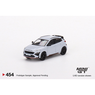 MINI GT 1/64 No.454 Hyundai KONA N Sonic Blue LHD MGT00454-L