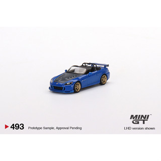 MINI GT No.493 Honda S2000 (AP2) Mugen Monte Carlo Blue Pearl RHD MGT00493-R