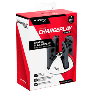 Hyper X : ChargePlay™ Quad 2! ชาร์จจอย Joy-Con™ For Nintendo Switch ประกันศูนย์ 2 ปี