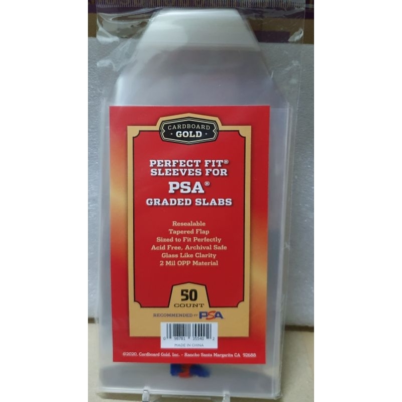ซองใสใส่ตลับเกรดของ PSA เท่านั้น, Cardboard Gold perfect fit for PSA slab grad card only