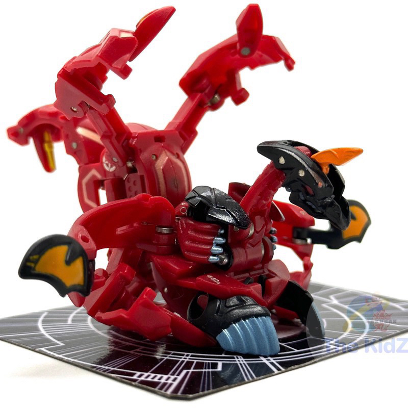 Bakugan Helios Pyrus Anime ver.& Bakugan Trap Pyrus Metalfencer (rare)