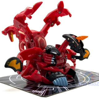 Bakugan Helios Pyrus Anime ver.&amp; Bakugan Trap Pyrus Metalfencer (rare)