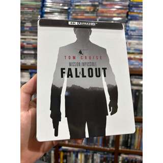 Mission Impossible Fallout : 4k ultra hd + blu-ray แท้ Steelbook