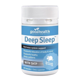 Goodhealth Deep Sleep วิตามินช่วยนอนหลับ หลับง่าย หลับลึก ผ่อนคลายความเครียด ขนาด 30 แคปซูล