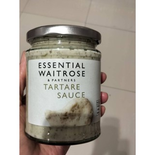 Essential Waitrose Tartare Sauce ซอส จิ้มเนื้อสัตว์ เวทโทรส 290 กรัม ราคาพิเศษ