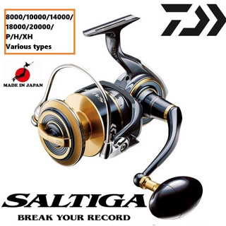 Daiwa 20 SALTIGA ต่างๆ /8000/10000/14000/18000/20000/P/H/XH/ รอกสปินนิ่ง【ส่งตรงจากญี่ปุ่น】【ทำในญี่ปุ่น】(STELLA STRADIC TWIN POWER SW NASCI SALTIGA CERTATE CALDIA LUVIAS เรือประมงนอกชายฝั่ง ฝั่ง shimano Jigging รอกตกปลา รอกเบทแคสติ้ง