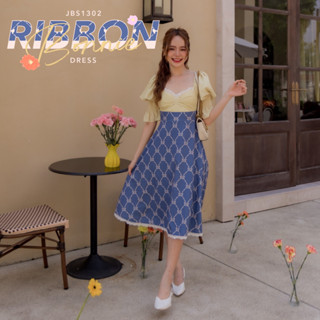 #JBS1302 Ribbon Bonnie Dress
