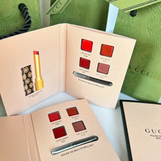 (พร้อมส่ง) Gucci Lip Rouge de Beaute Brillant Sample Size ขนาดทดลอง