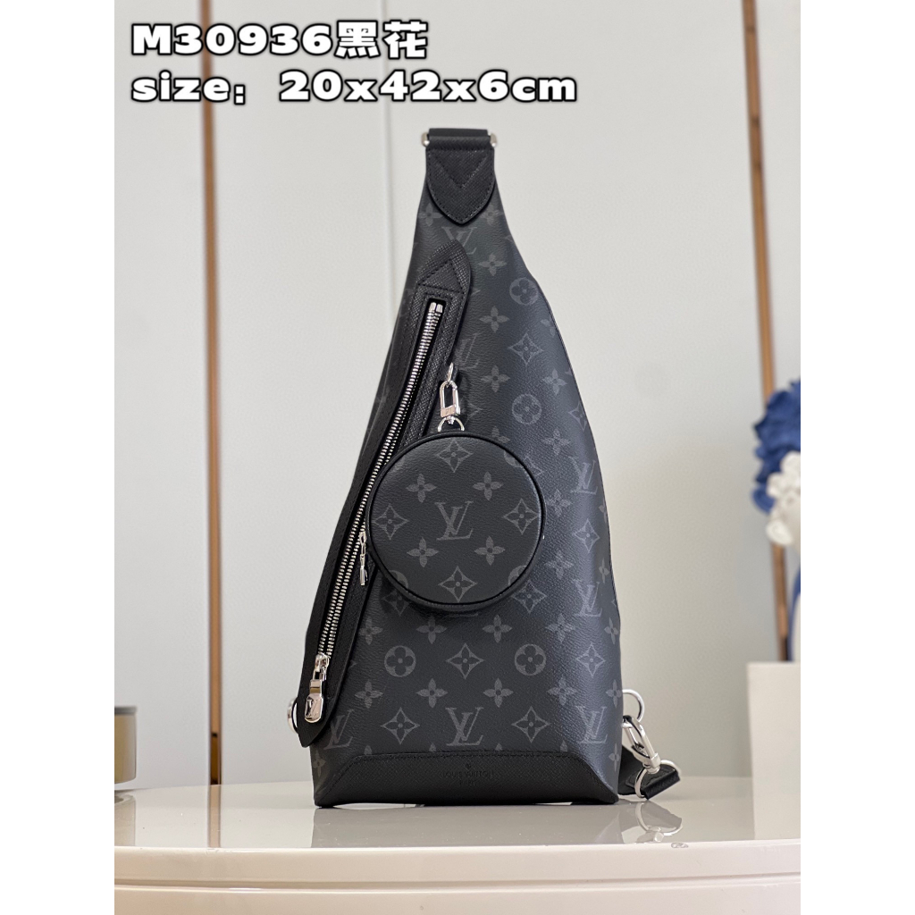 พรี​ ราคา6000 Lv Louis Vuitton Monogram M30936 กระเป๋าสะพายข้าง กระเป๋าคาดอก size20x42x6cm