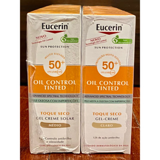 ส่งฟรีค่ะ Eucerin Sun Oil Control Tinted (CC Dry Touch)