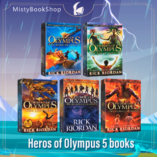 [พรีออเดอร์ 9-15วัน] The Heroes of Olympus Set 5 เล่ม / Rick Riordan The Lost Hero และอื่น ๆ / หนังสือภาษาอังกฤษ Percy