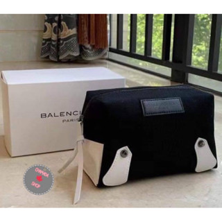 Balenciaga กระเป๋าเครื่องสำอางค์🖤🖤🖤พรีเมี่ยมกิ๊ฟแท้💯