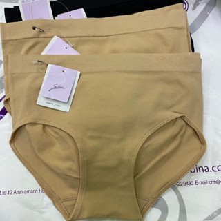 กางเกงชั้นในซาบีน่า ผ้าทอ ฟรีไซส์ SUXZ677 freesize ยืดหยุ่น ใส่สบาย happy panty