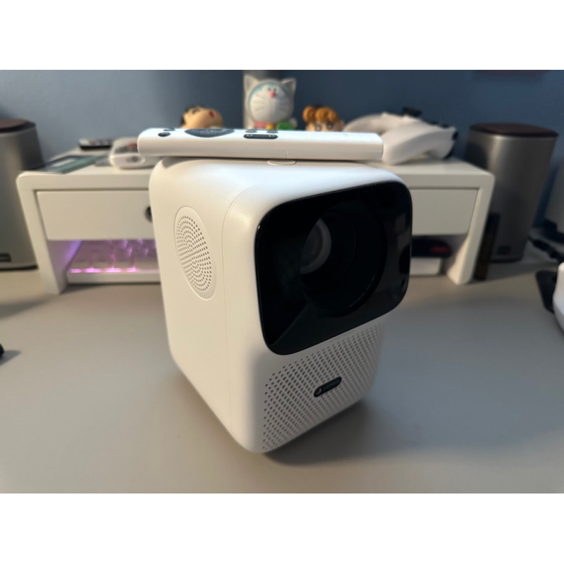 wanbo T4 projecter 4k hd 📌 + แถมขาตั้งโปรเจคเตอร์ มือสอง